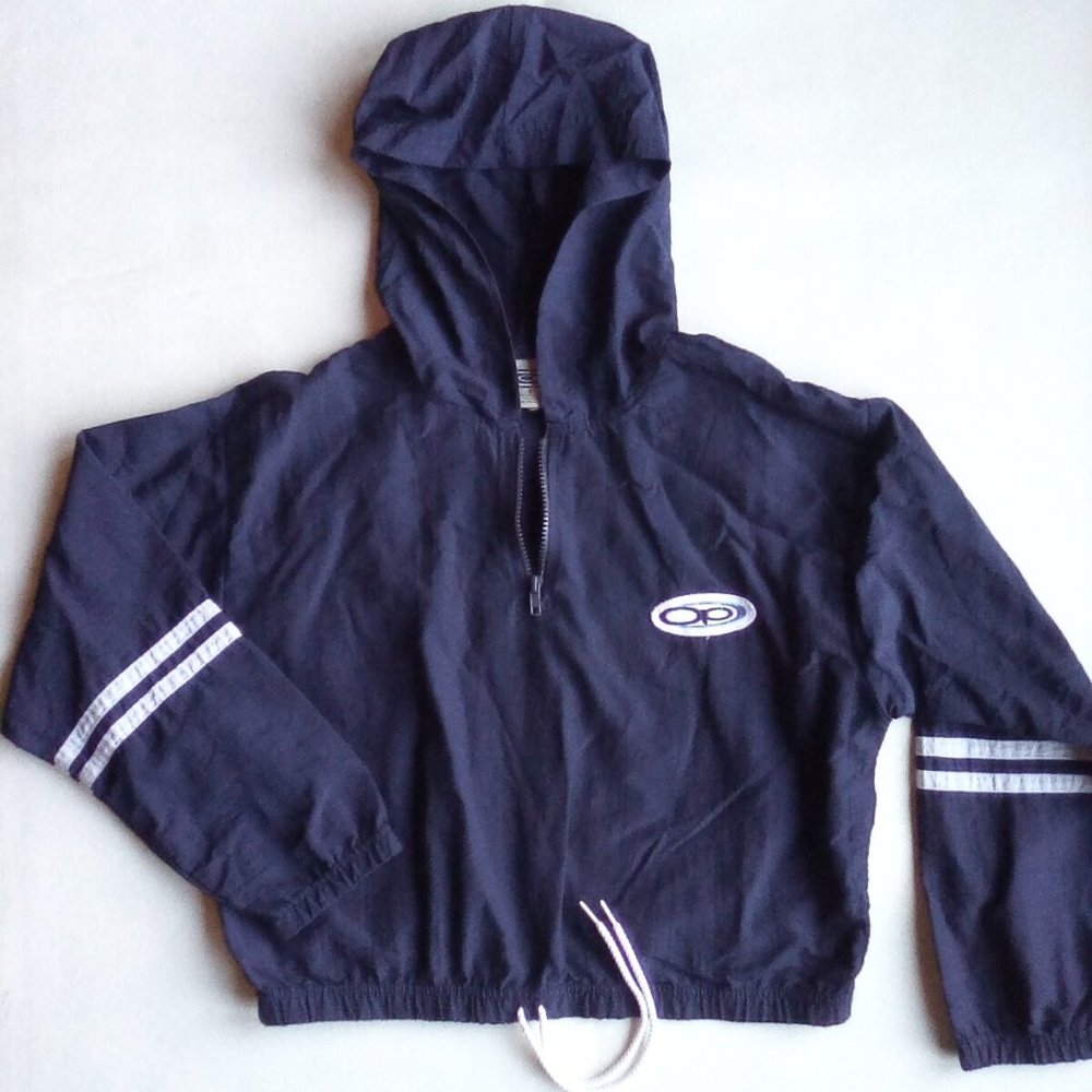 Girls OP Pullover Navy Blue Jacket Size XL